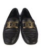 Tod's Leather Chain-Link Accents Loafers
