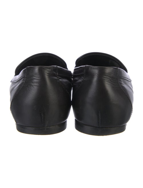 Tod's Leather Chain-Link Accents Loafers