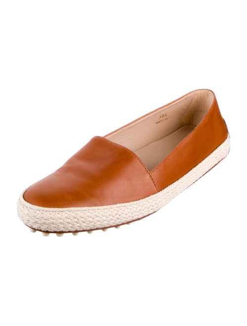 Tod's Leather Espadrilles