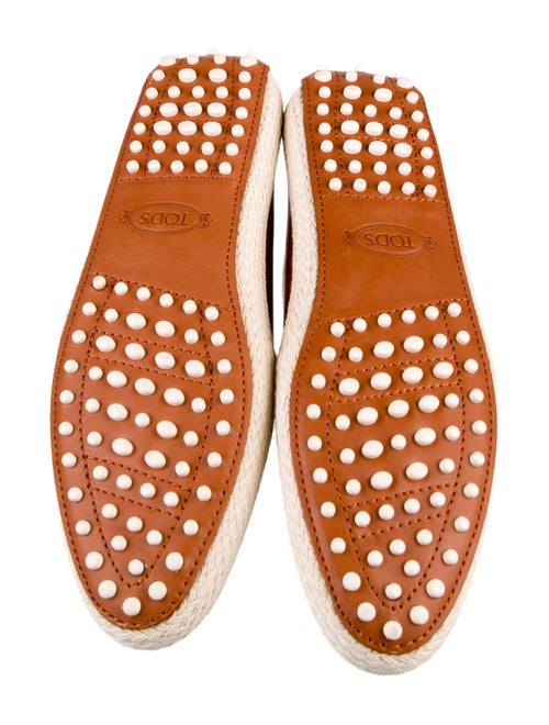 Tod's Leather Espadrilles