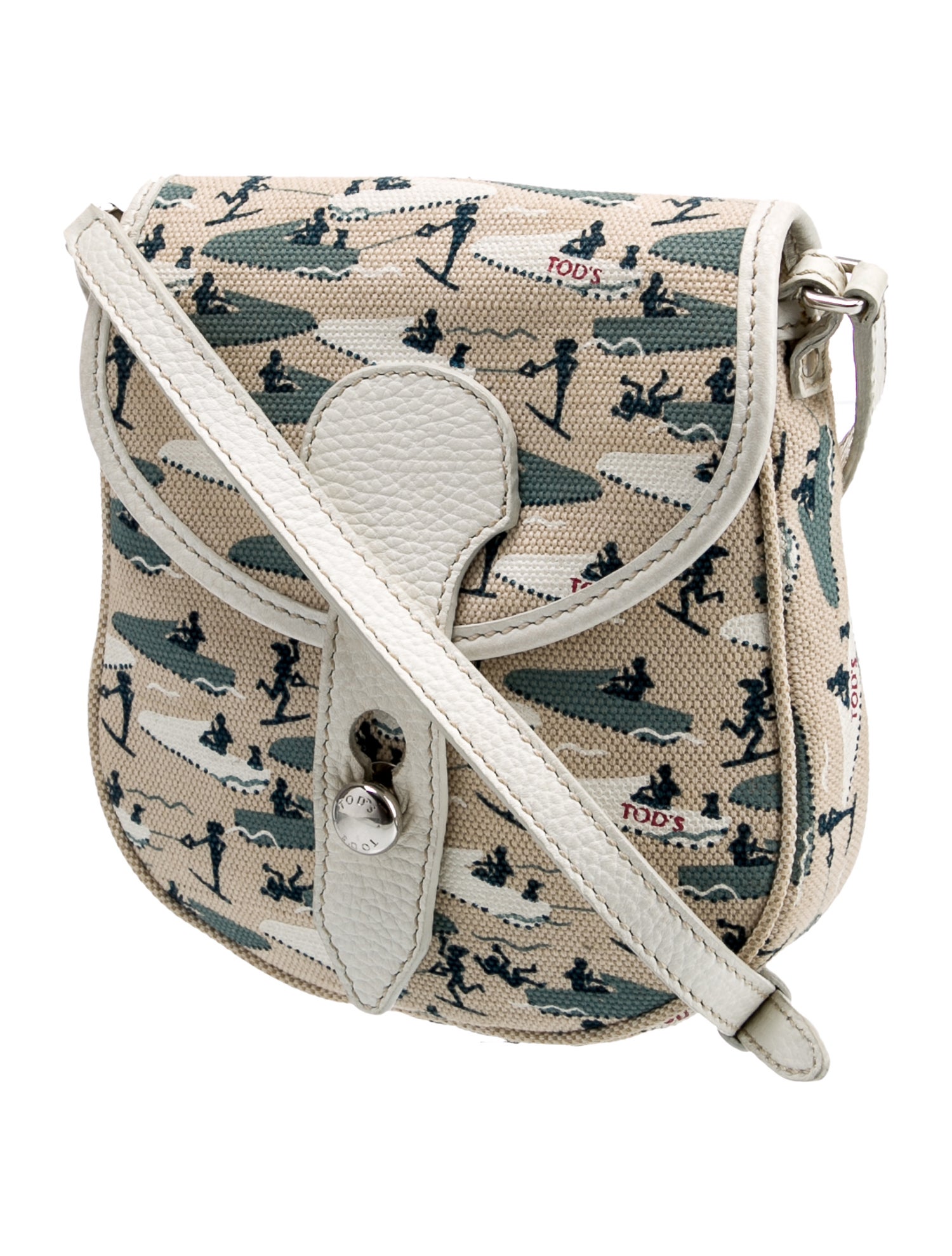 Tod's Canvas Crossbody Bag