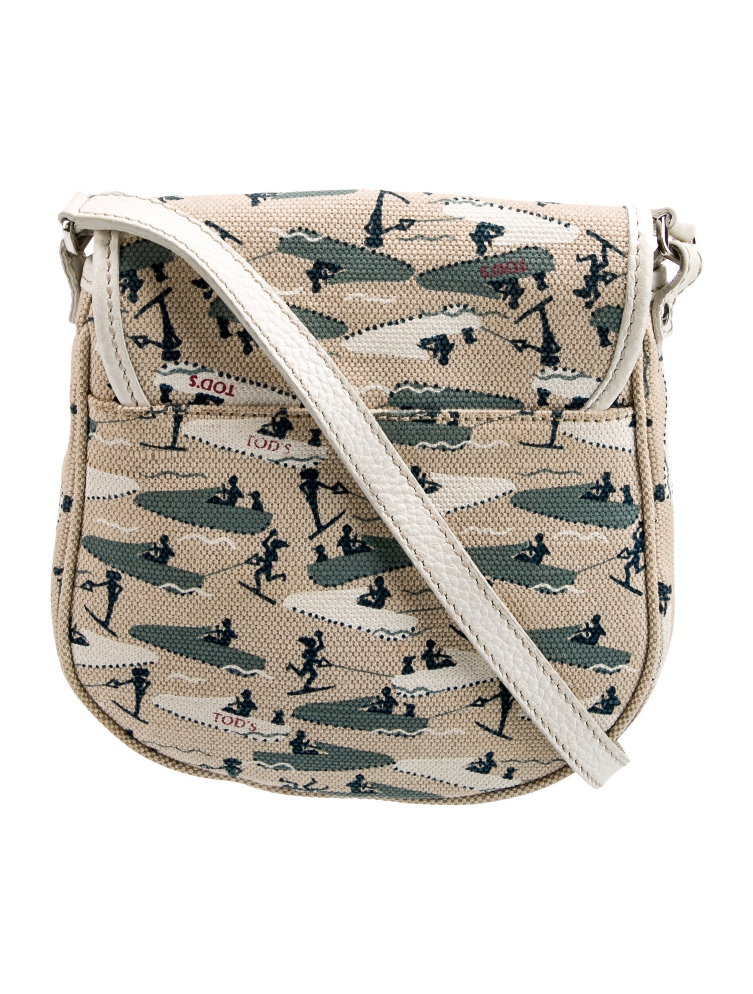 Tod's Canvas Crossbody Bag