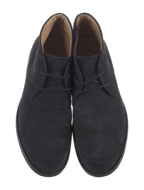 Tod's Suede Lace-Up Boots