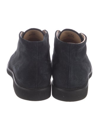 Tod's Suede Lace-Up Boots