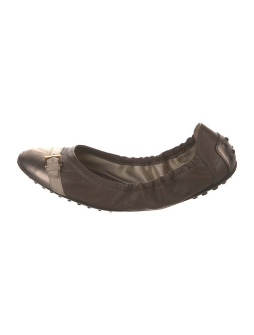 Tod's Leather Ballet Flats