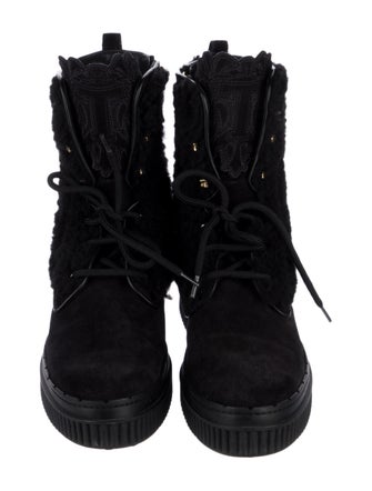 Tod's Wool Combat Boots