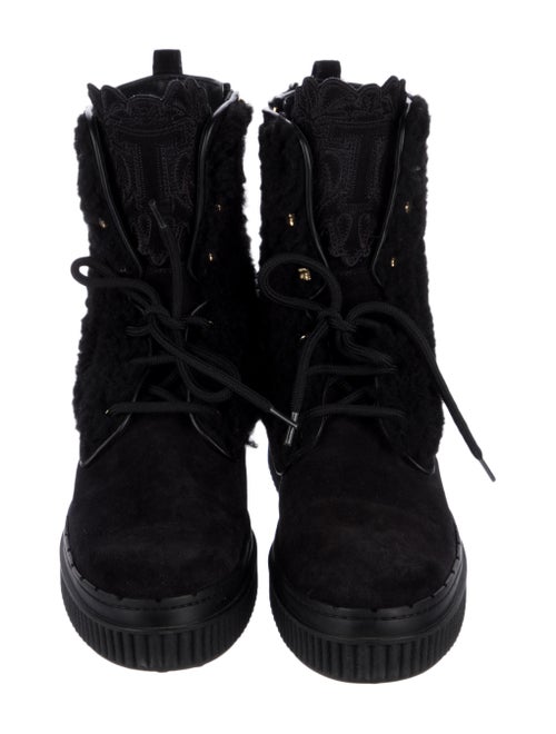 Tod's Wool Combat Boots