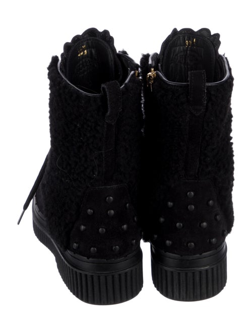 Tod's Wool Combat Boots