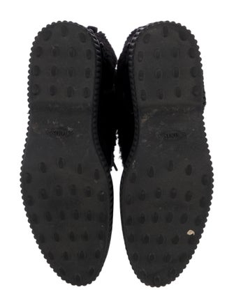 Tod's Wool Combat Boots