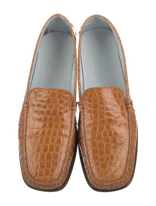 Tod's Alligator Loafers