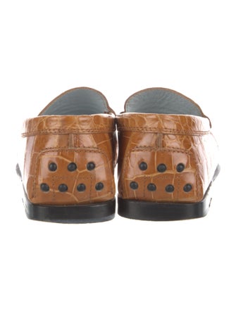 Tod's Alligator Loafers