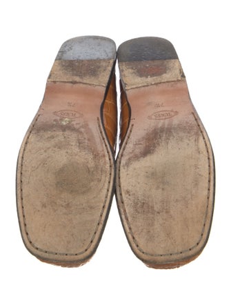 Tod's Alligator Loafers