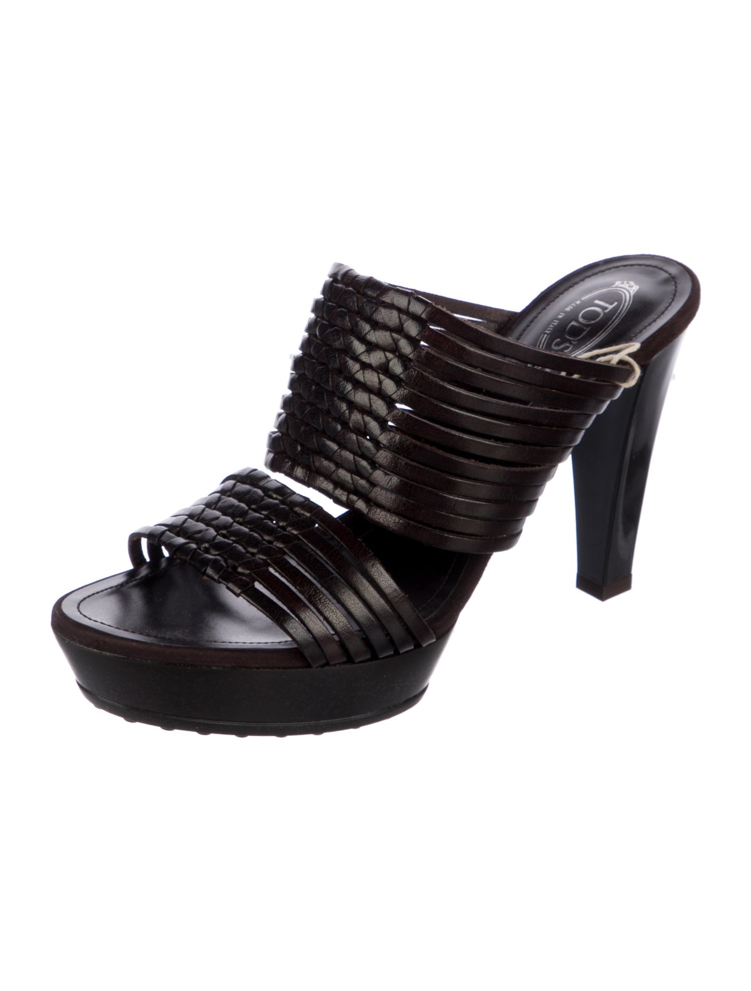 Tod's Leather Slides