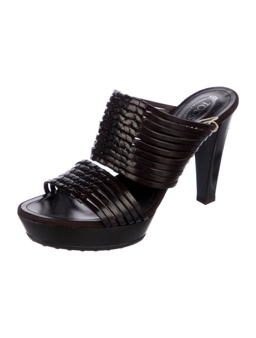 Tod's Leather Slides