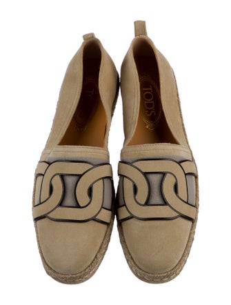 Tod's Suede Espadrilles