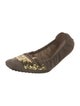 Tod's Suede Sequin Embellishments Ballet Flats