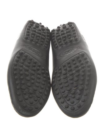 Tod's Leather Patterned Loafers