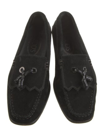 Tod's Suede Moccasins