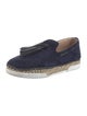 Tod's Suede Tassel Accents Espadrilles