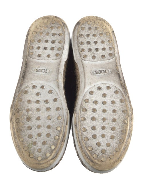 Tod's Suede Tassel Accents Espadrilles