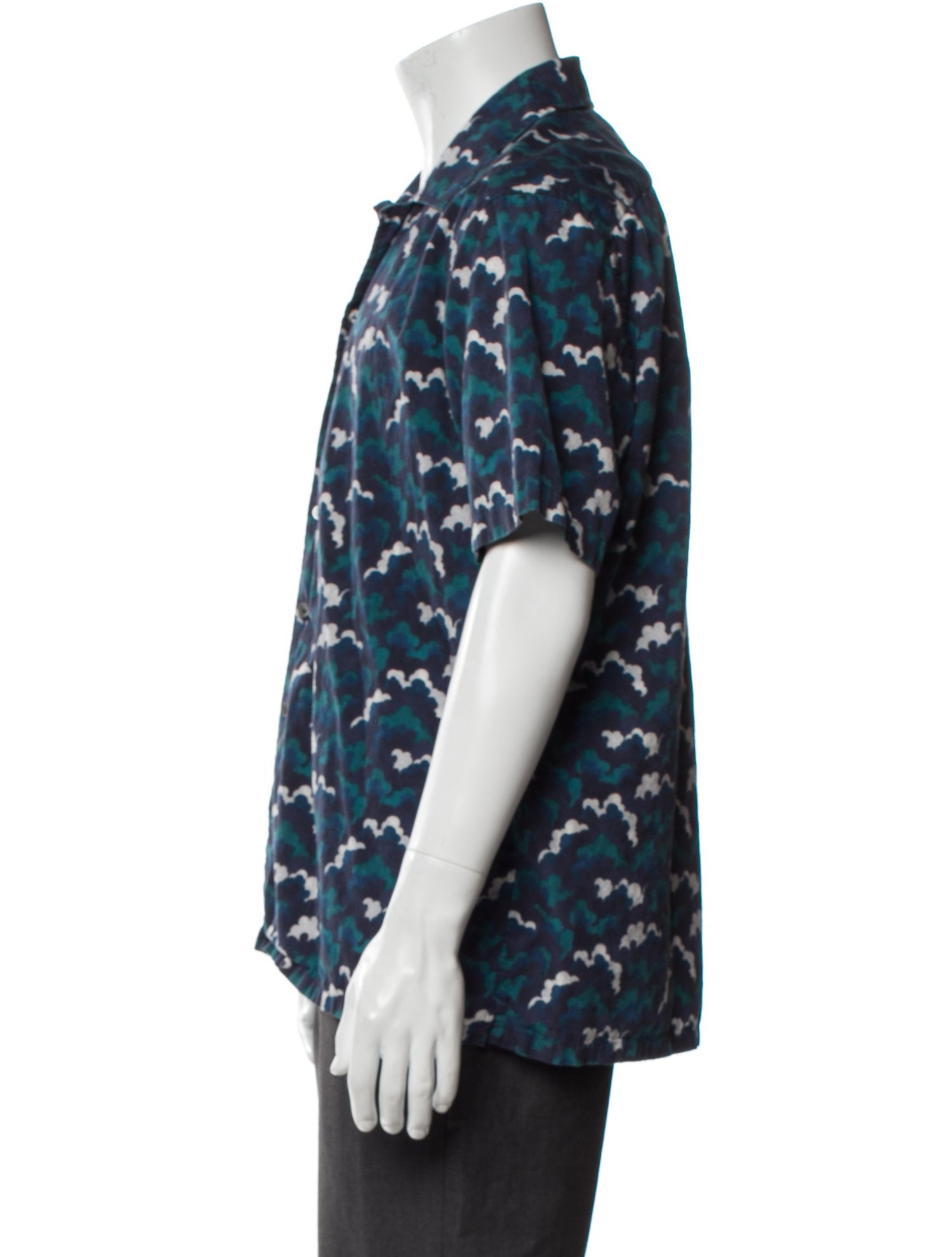 Tod's Printed Short Sleeve Shirt