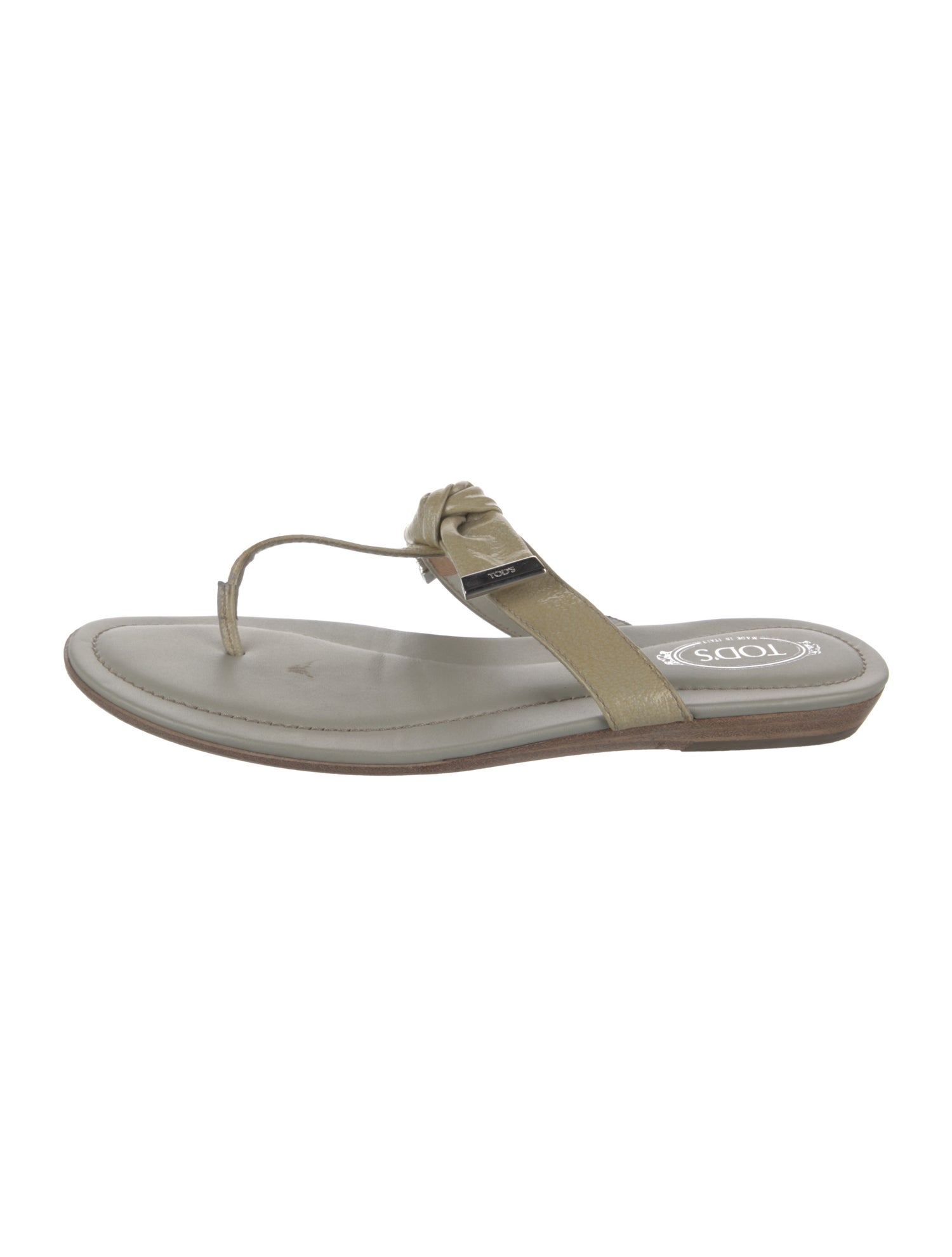 Tod's Leather Flip Flops