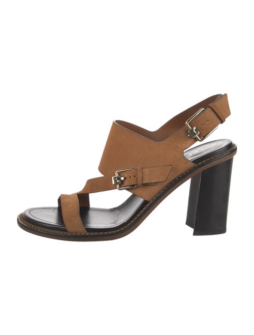 Tod's Suede Slingback Sandals