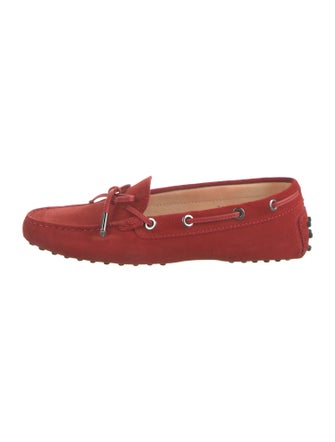 Tod's Suede Moccasins