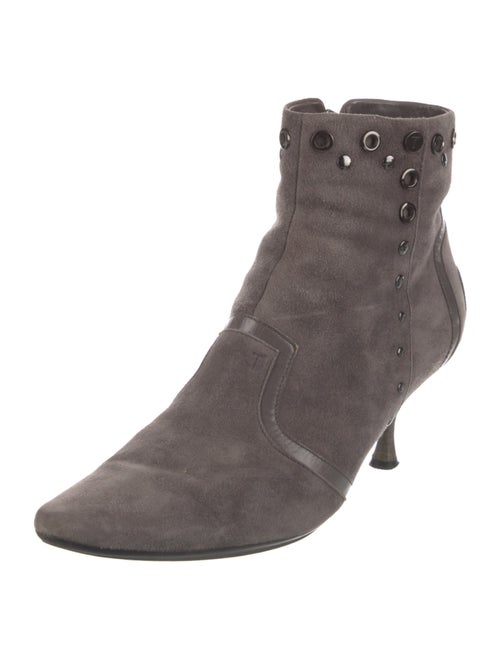 Tod's Suede Lace-Up Boots