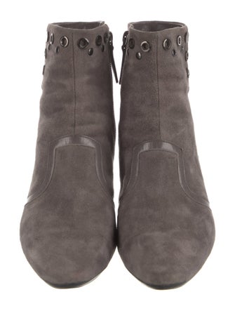 Tod's Suede Lace-Up Boots