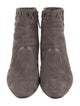 Tod's Suede Lace-Up Boots