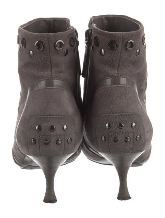 Tod's Suede Lace-Up Boots