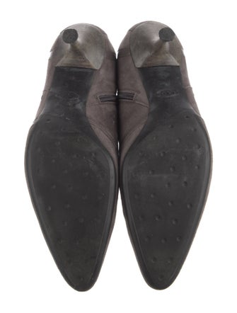 Tod's Suede Lace-Up Boots