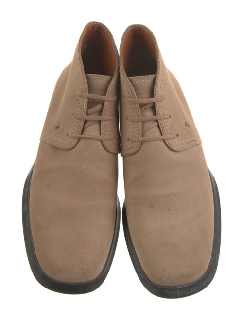 Tod's Suede Lace-Up Boots