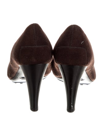 Tod's Suede Studded Accents Flats