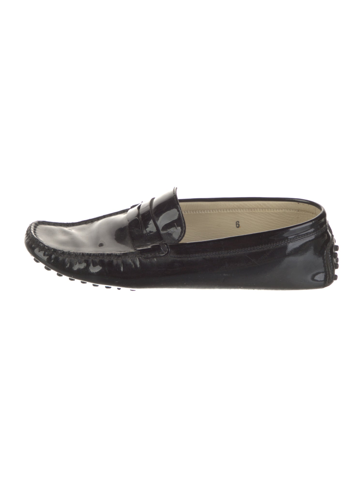 Tod's Patent Leather Loafers