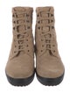 Tod's Suede Combat Boots