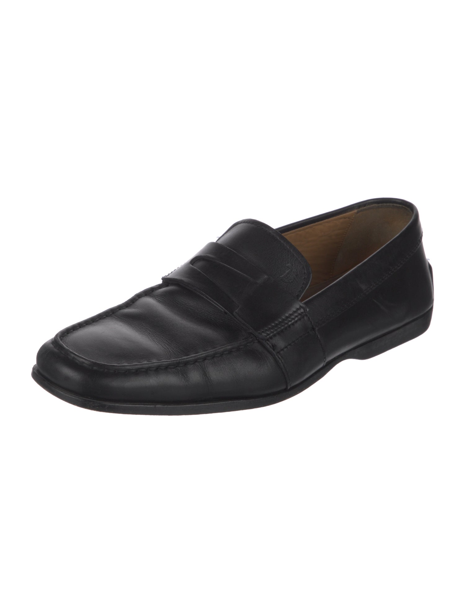 Tod's Leather Dress Loafers