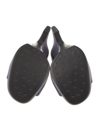 Tod's Suede T-Strap Pumps