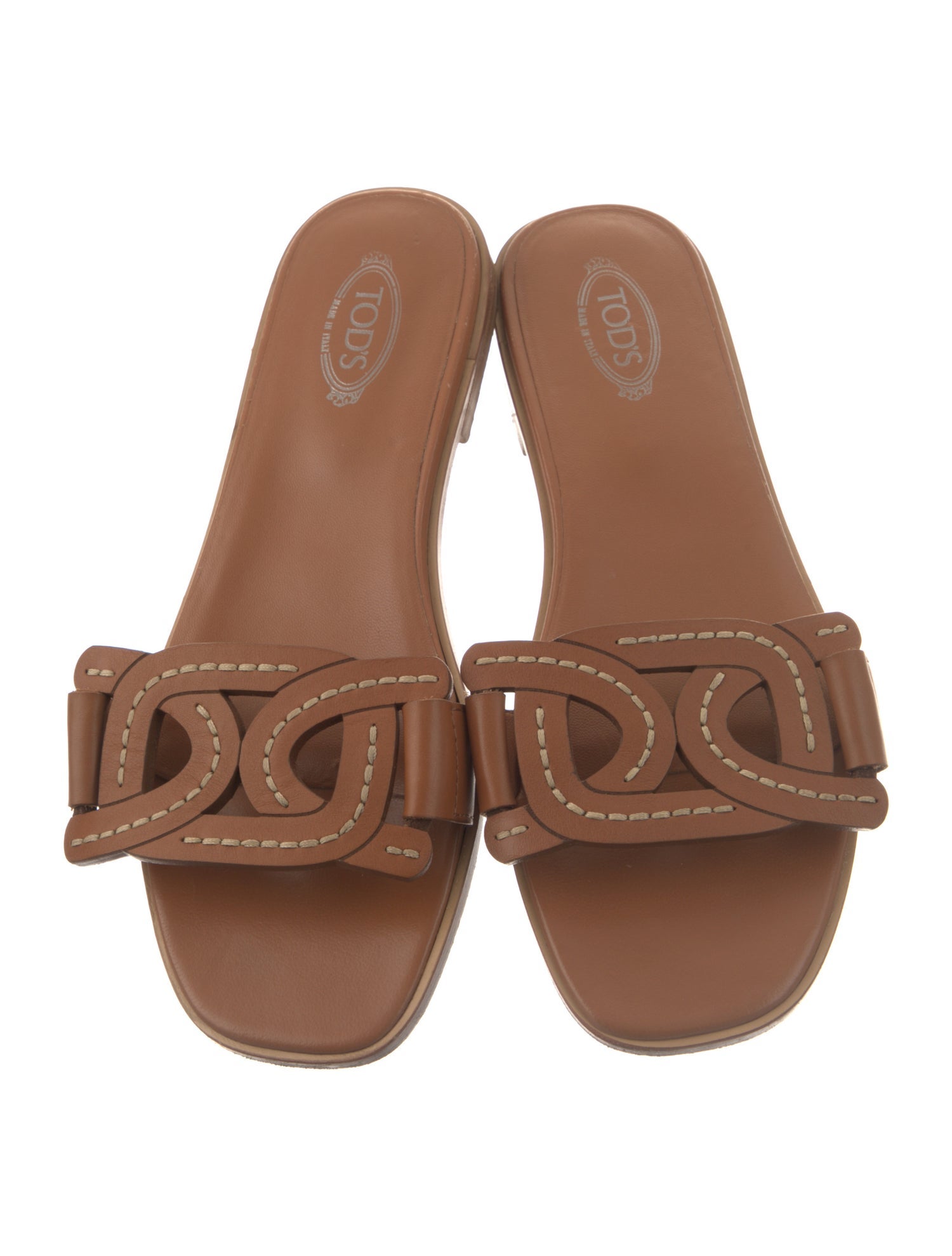 Tod's Leather Slides