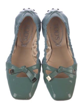Tod's Patent Leather Flats
