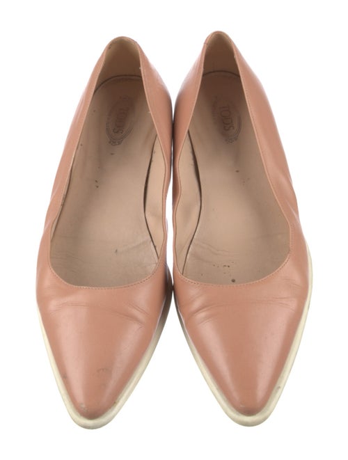 Tod's Leather Ballet Flats