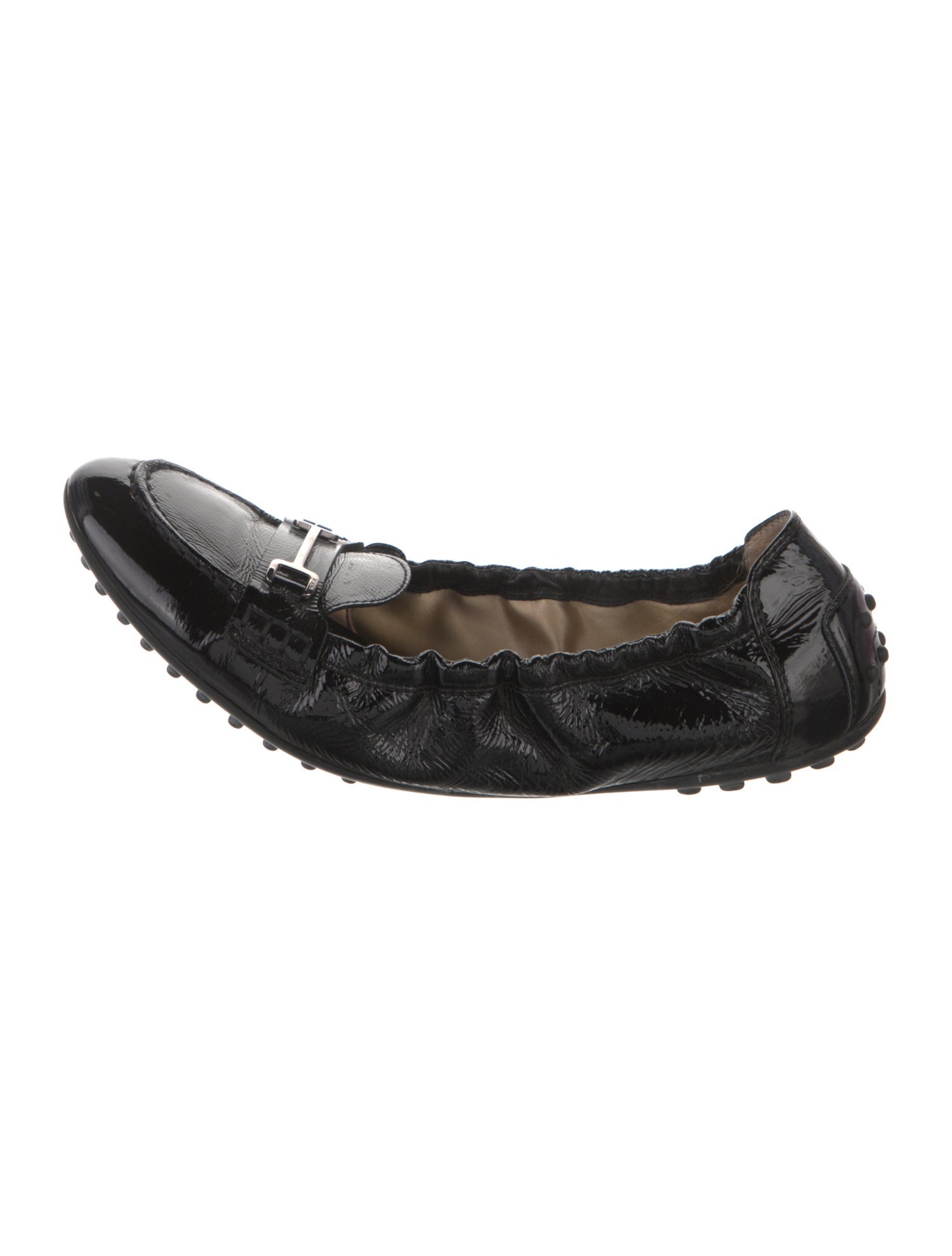 Tod's Patent Leather Ballet Flats