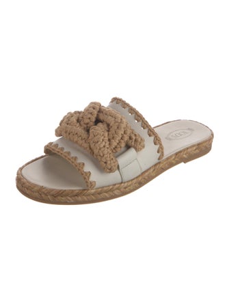 Tod's Leather Slides