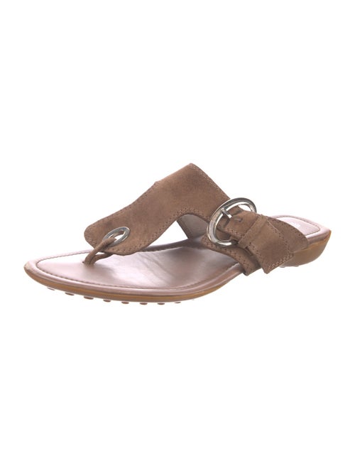 Tod's Suede Slides