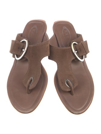 Tod's Suede Slides