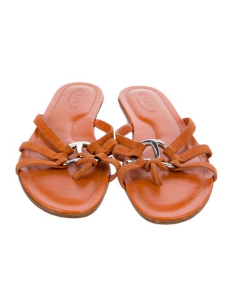 Tod's Leather Slides