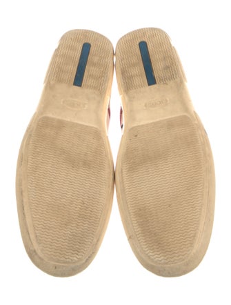 Tod's Leather Colorblock Pattern Sneakers