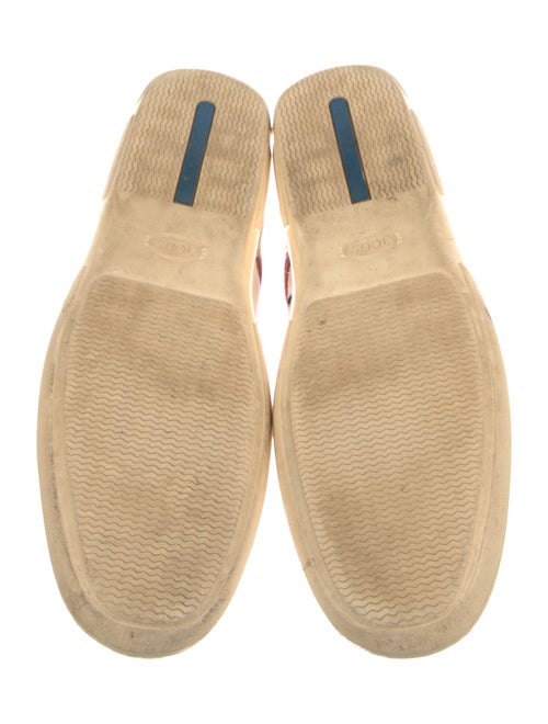 Tod's Leather Colorblock Pattern Sneakers