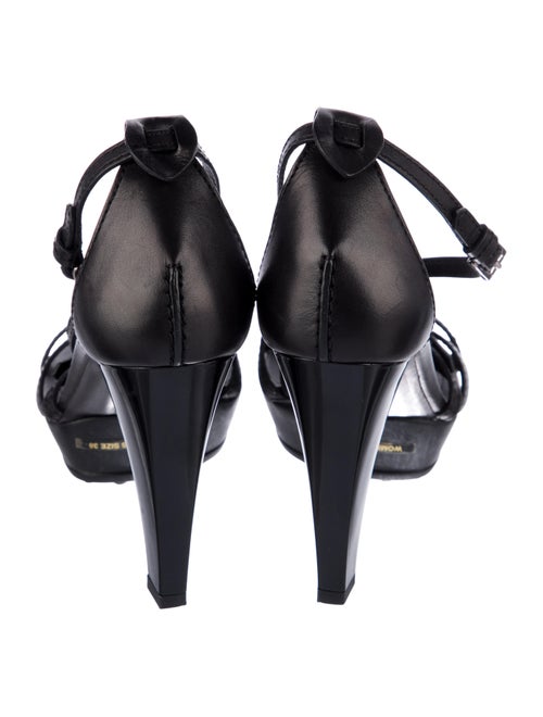 Tod's Leather Slingback Sandals